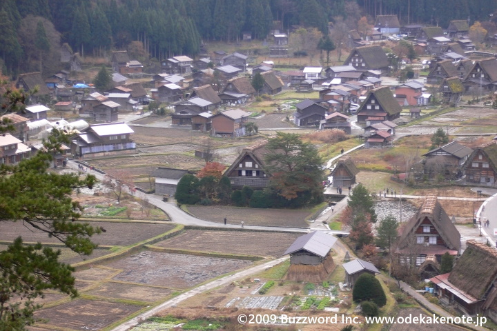 白川郷 展望台 2009