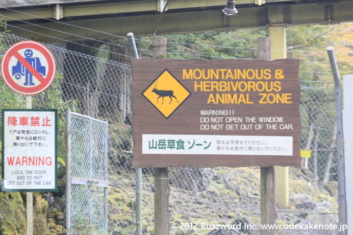 富士サファリパーク 山岳草食ゾーン 2012