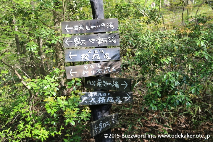 旅館山河 黒川温泉 2015