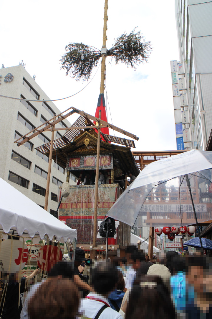 京都 祇園祭 月鉾への搭乗体験 2015