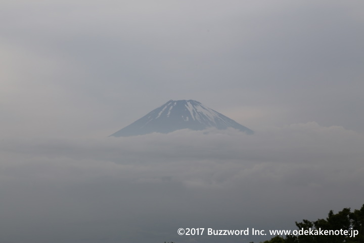 芦ノ湖スカイライン 富士山 2017