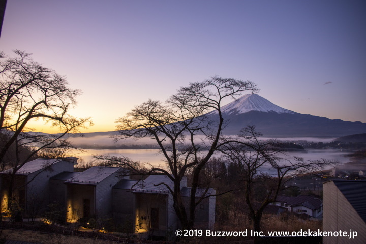星のや富士 キャビンから眺める絶景の富士山 2019
