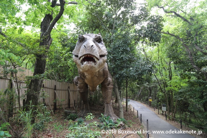 大高緑地公園 ディノアドベンチャー名古屋 ティラノサウルス 2018