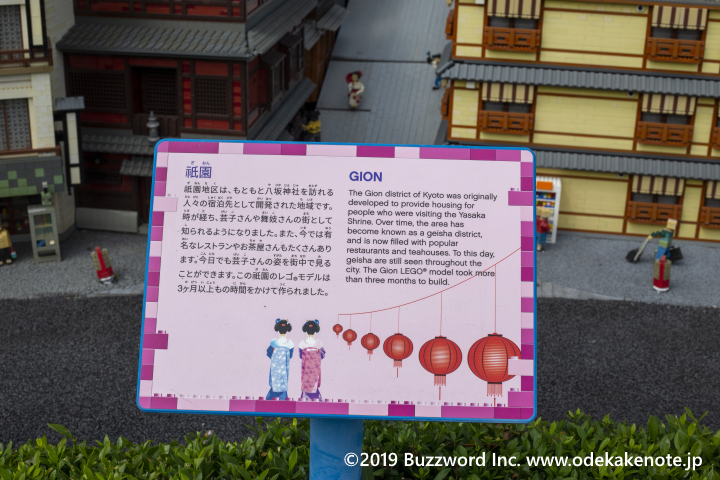 レゴランド・ジャパン ミニランドエリア 祇園