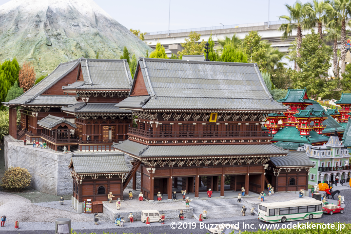 レゴランド・ジャパン ミニランドエリア 知恩院