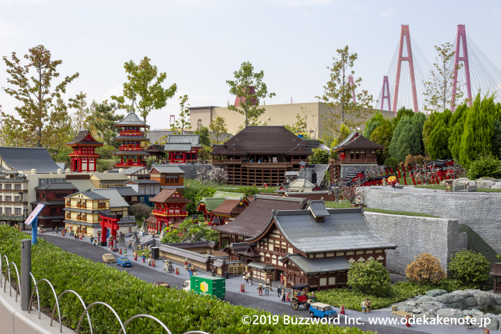 レゴランド・ジャパン ミニランドエリア 知恩院