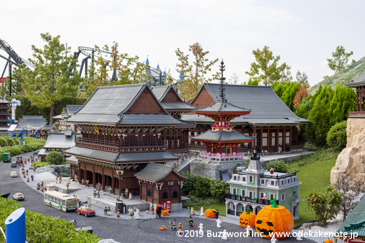 レゴランド・ジャパン ミニランドエリア 知恩院