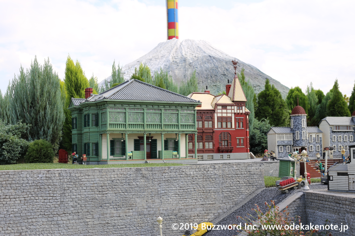 レゴランド・ジャパン ミニランドエリア 旧シャープ住宅