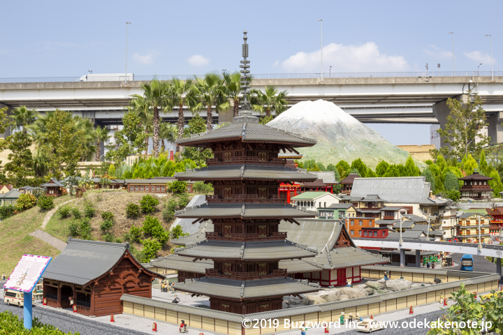 レゴランド・ジャパン ミニランドエリア 東寺