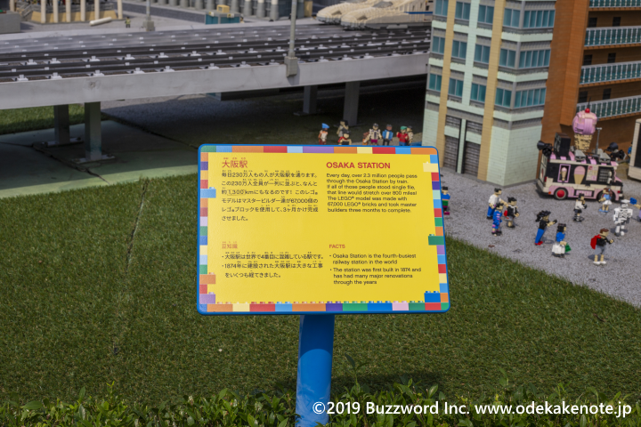 レゴランド・ジャパン ミニランドエリア 大阪駅前
