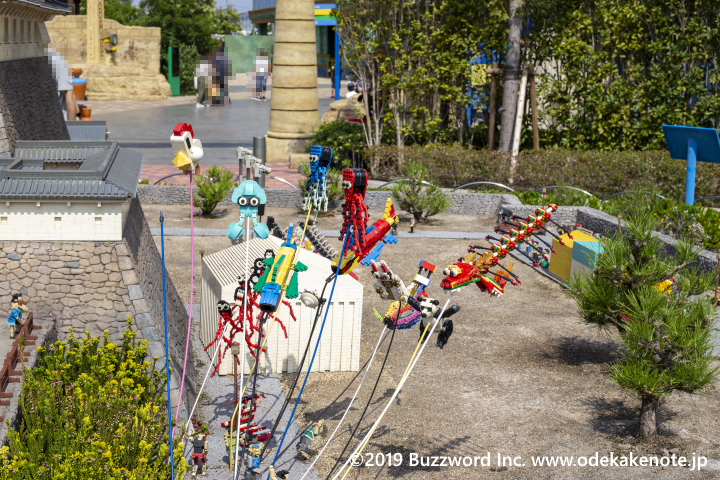 レゴランド・ジャパン ミニランドエリア 姫路城 桜祭り