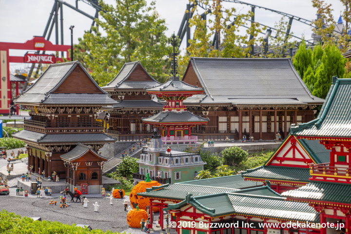 レゴランド・ジャパン ミニランドエリア 知恩院