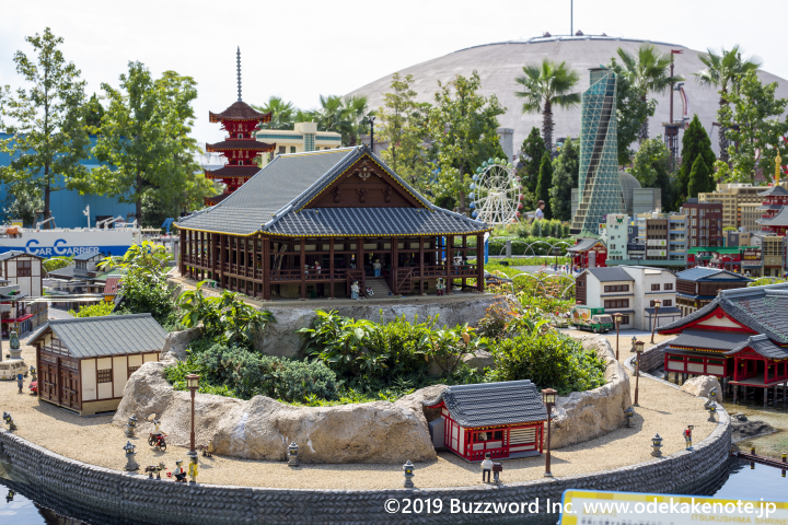 レゴランド・ジャパン ミニランドエリア 豊国神社