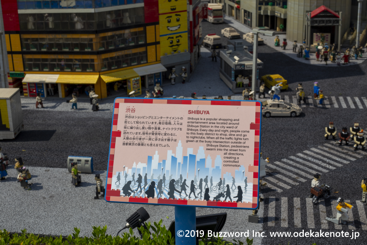 レゴランド・ジャパン ミニランドエリア 渋谷
