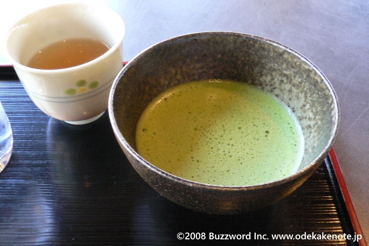 白鳥庭園 お茶 2008