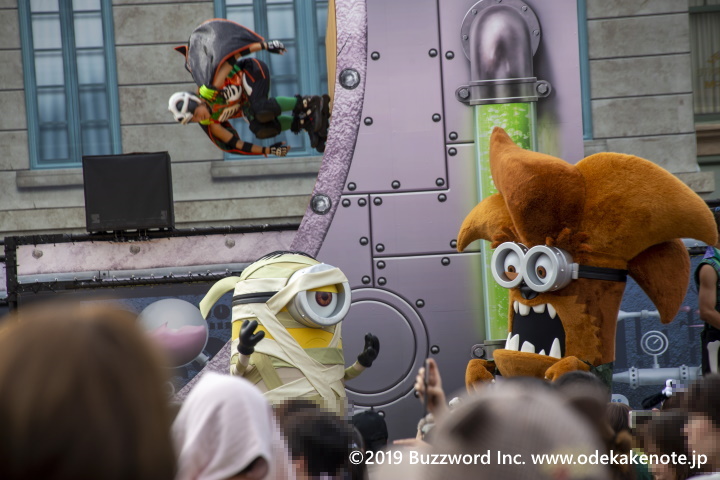USJ ミニオンこわかわパーティーエリア 2019
